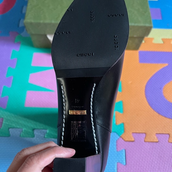 NWT #718363 Gucci Elizabeth ankles boots black - Picture 4 of 9